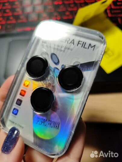 Защитное стекло на камеру iPhone 15pro max/15pro