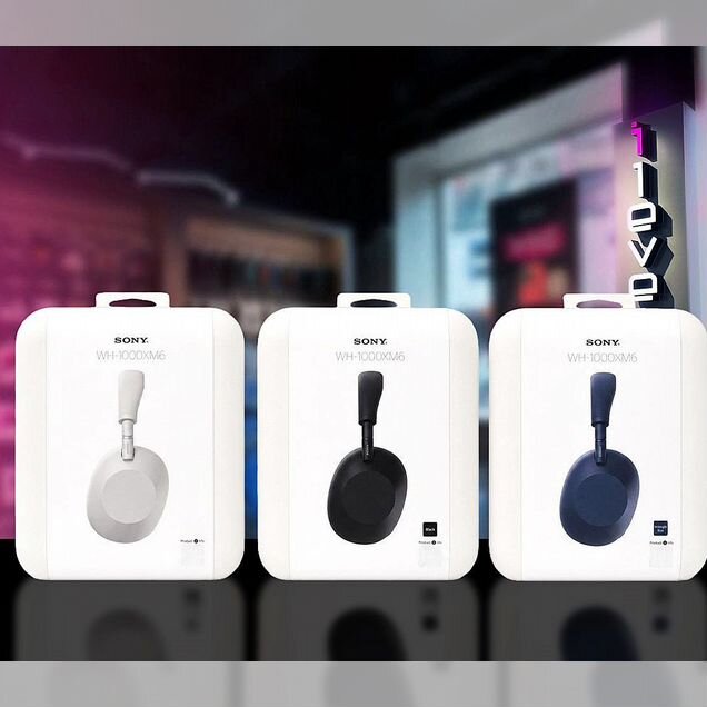 Наушники Sony WH-1000XM6 + Гарантия