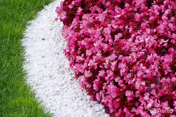 Мраморная крошка белая