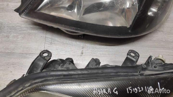 Фара левая опель астра G