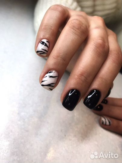 Маникюр, педикюр, гель-лак, дизайн, наращивание