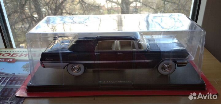 Модель автомобиля зил-111Д 1:24 Ашет #62