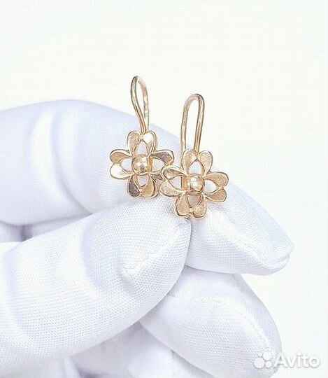 Серьги Золото