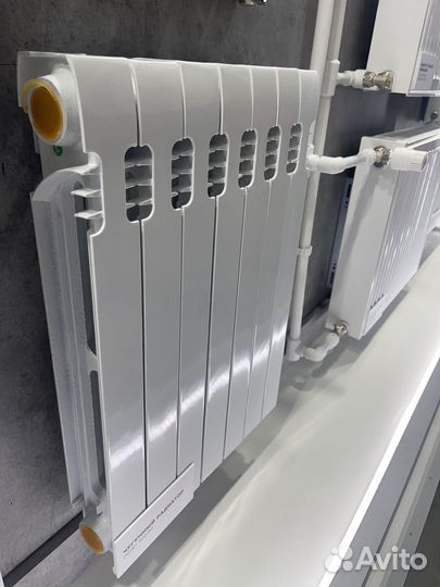 Радиатор отопления алюминиевый секционный