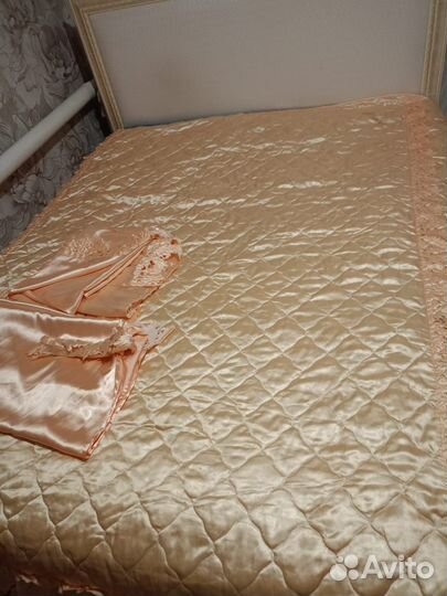 Комплект шторы и покрывало