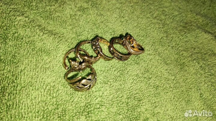 Фигурные кольца пакетом (часть 3)