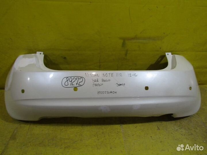 Бампер задний Nissan Note 12-16г 89272