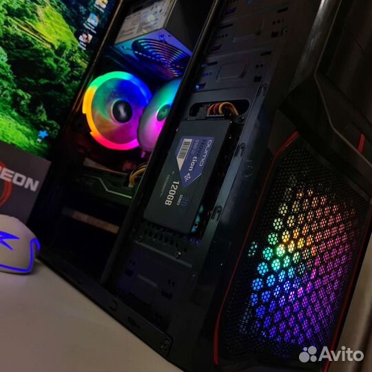 Мощный Игровой Компьютер 6 ядер/RX 570/16GB озу
