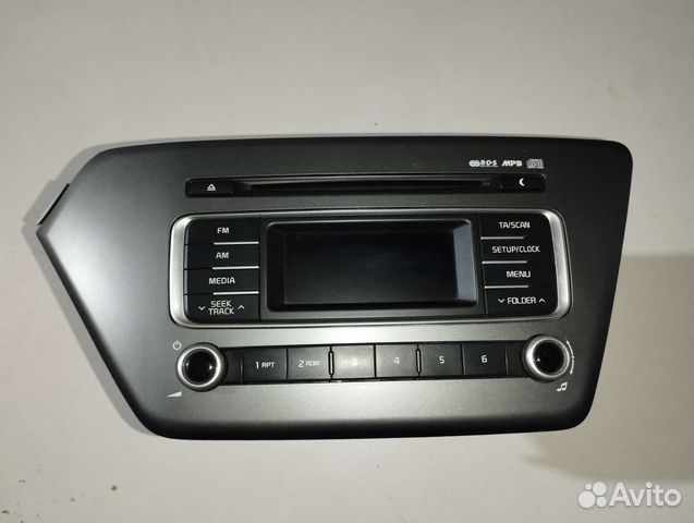 Штатная магнитола на kia rio 3 Киа Рио 3