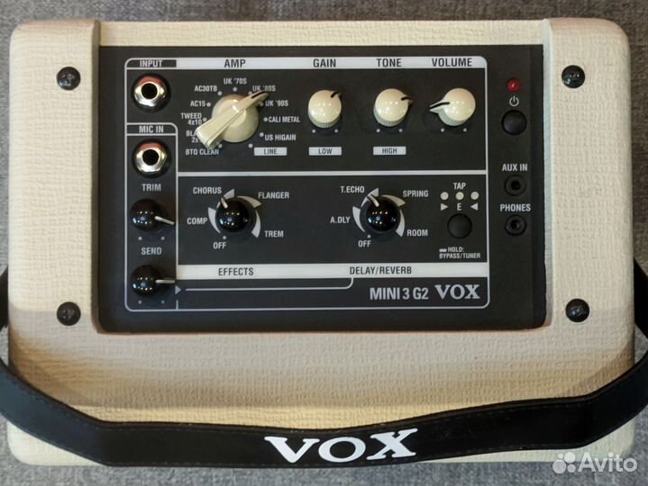 Комбоусилитель VOX Mini 3 G2 Ivory, модифицирован