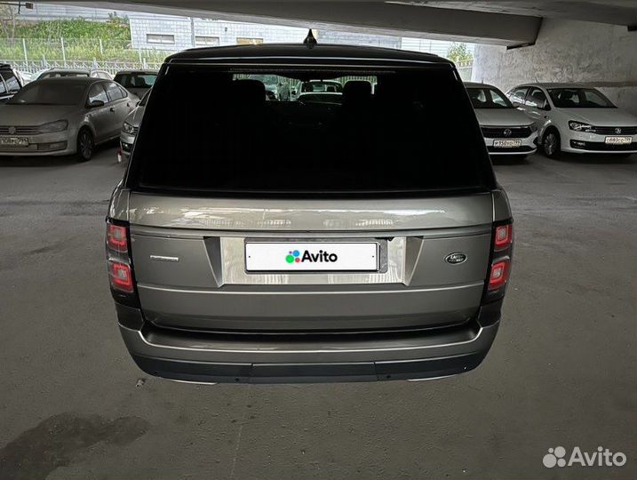 Land Rover Range Rover 5.0 AT, 2019, битый, 142 000 км