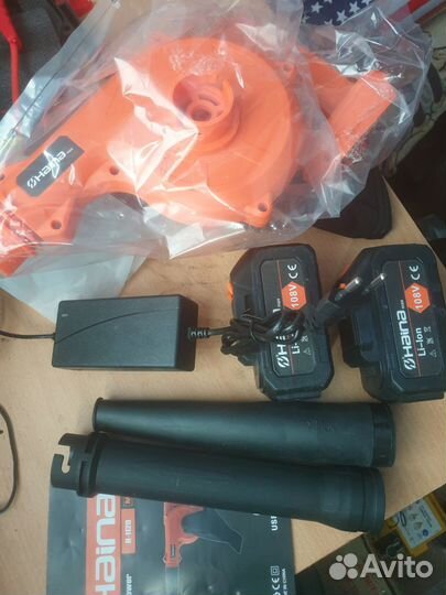 Воздуходувка аккумуляторная новая