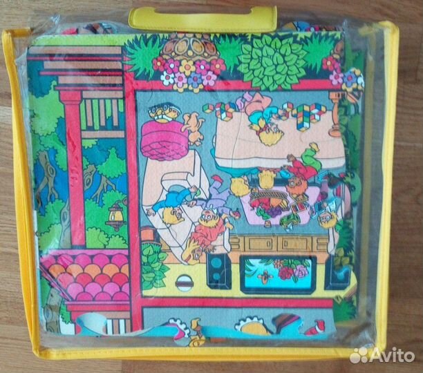 Мягкий коврик пазл 54 элемента (600*900)