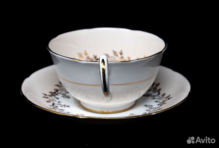 Чайная пара Роял Графтон, винтаж, Англия