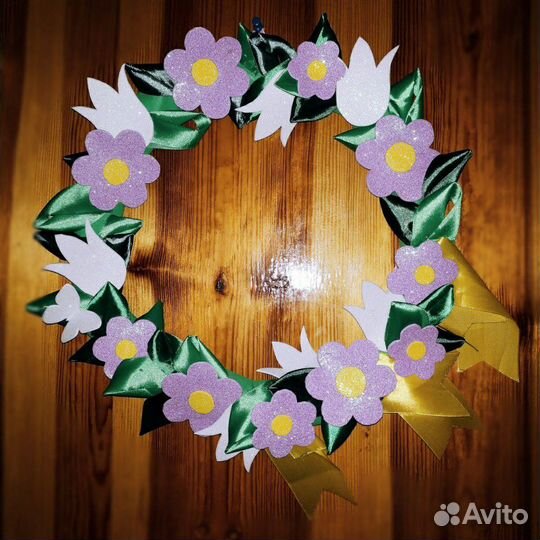Венок интерьерный