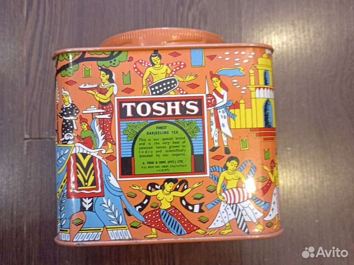 Банка от чая A. Tosh & sons (pvt.) Ltd