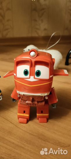 Роботы поезда Альф и Джинни