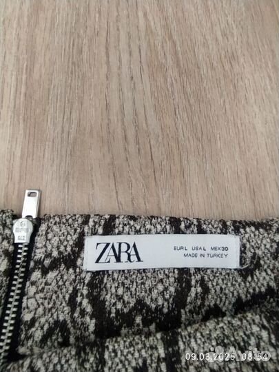 Юбка zara миди р.L (46-48)