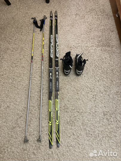 Лыжи беговые Fischer Carbon Lite Skating Plus