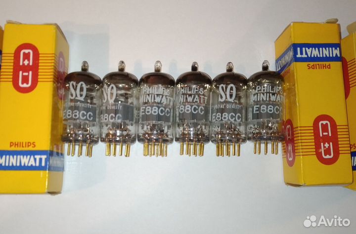 Радиолампы ECC81 E88CC ECC82 ECC83 6DJ8 E83CC