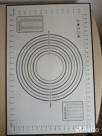 Коврик для теста