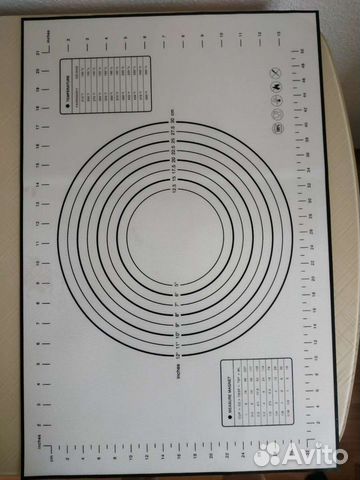 Коврик для теста