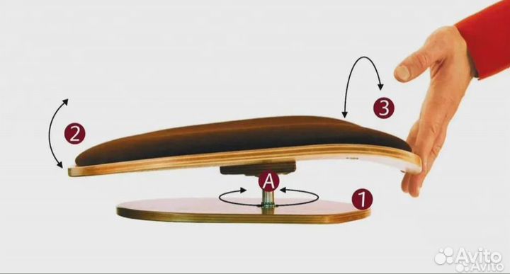Сиденье-тренажер для спины