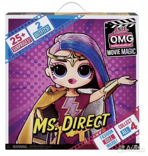 Кукла LOL OMG Movie Magic Ms. Direct 25 Сюрпризов