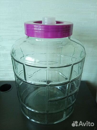 Банка с гидро затвором 18-20 литров