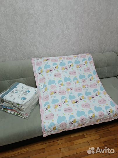 Пледы муслиновые детские