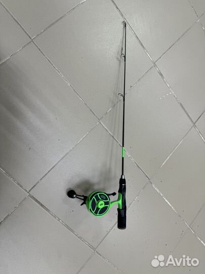 Зимняя удочка на судака с катушкой