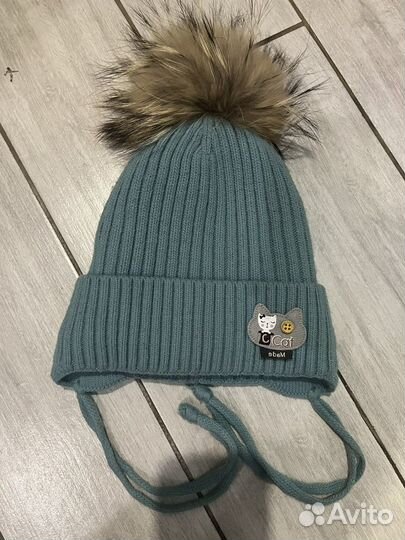 Шапка для девочки зима