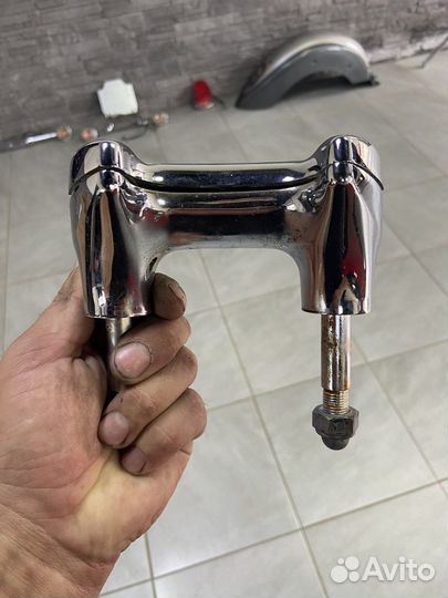 Крепление руля Yamaha drag star 1100 Classic