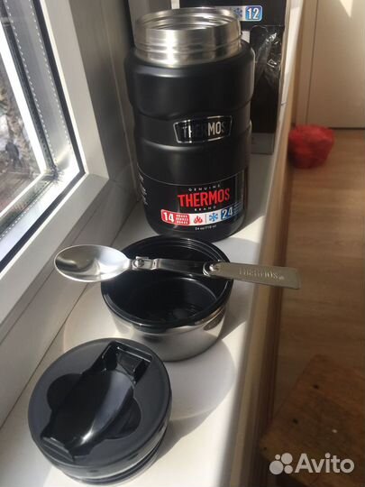 Термос ThermosKing SK3020 BK 0,71 л, для еды новый