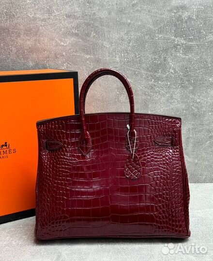 Сумка из натуральной кожи Hermes Birkin 35