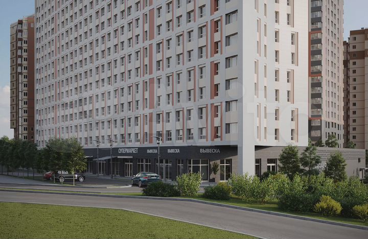 3-к. квартира, 70,7 м², 13/25 эт.