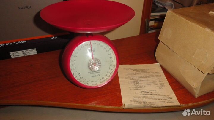 Весы для кухни нпцб-3кг. Беларусь