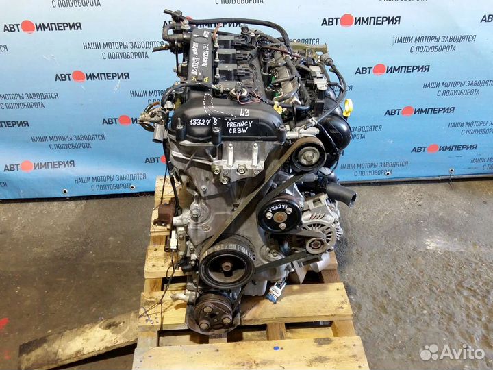 Двигатель mazda premacy CR3W L3 264727 дефект дрос