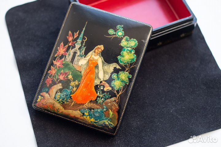 Шкатулка палех СССР 1967г оригинал - редчайшая