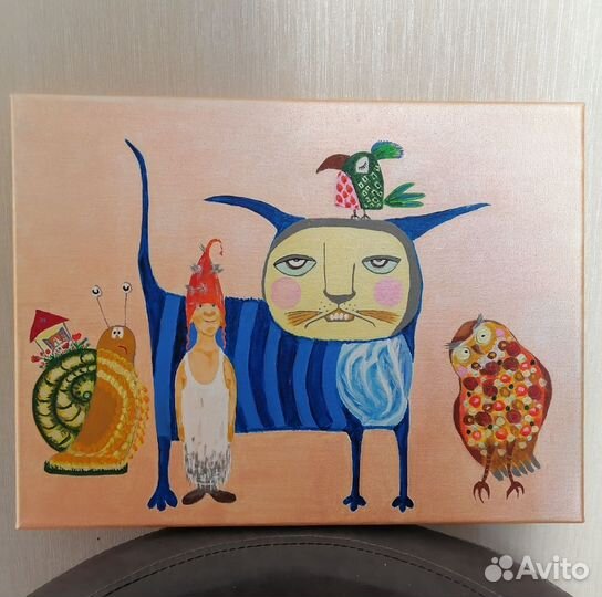 Картины акрил