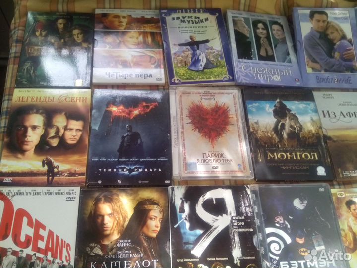 Двд.c фильмами 20шт