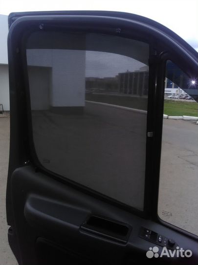 Шторки боковые Газель next (сетка) на магнитах