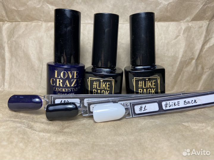 Гель лаки для маникюра