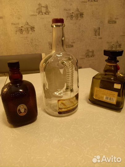 Бутылки из под виски