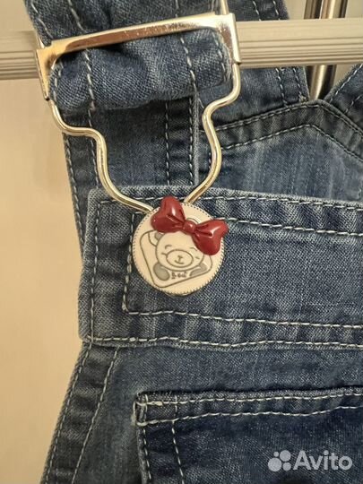 Сарафан джинсовые для девочки 140 см