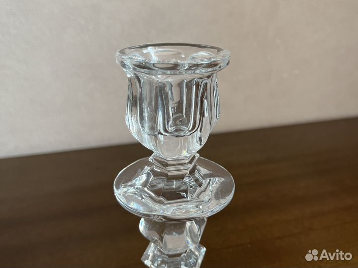 Подсвечник хрусталь 20 см