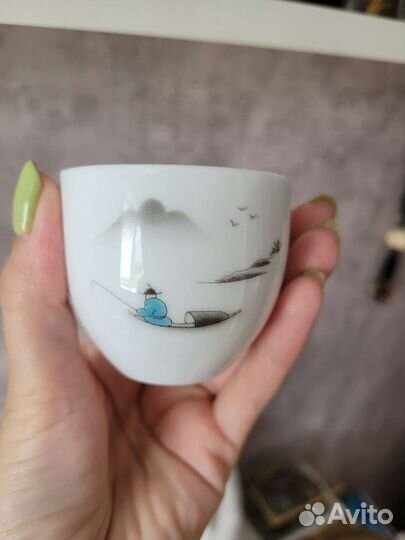 Пиала для чая фарфор