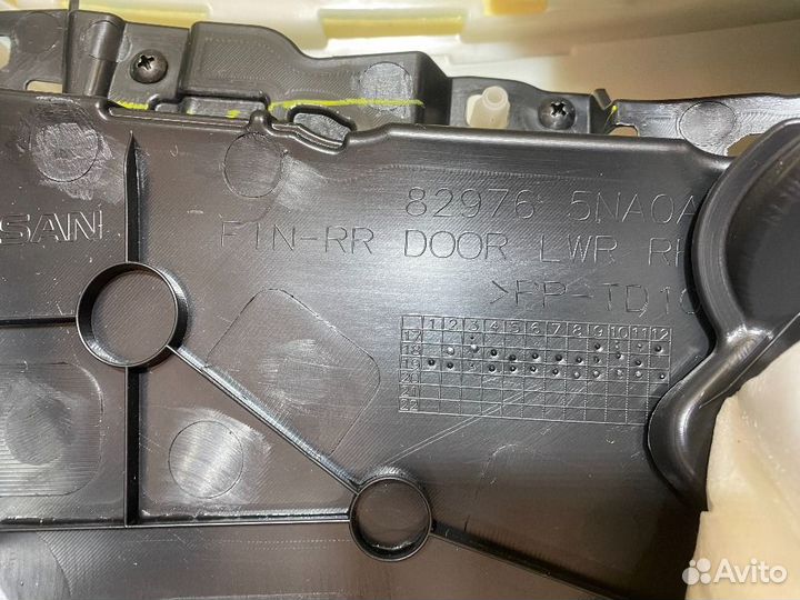 Обшивка двери задней правой Infiniti QX50 II (2017—2024)