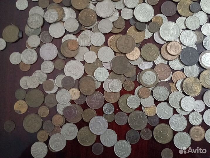 Монеты СССР, разные годы Бронь