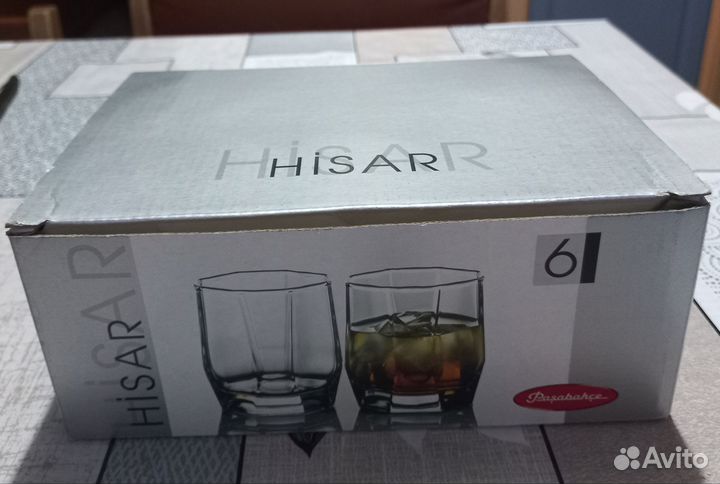 Стаканы стеклянные, Турция, 6 штук